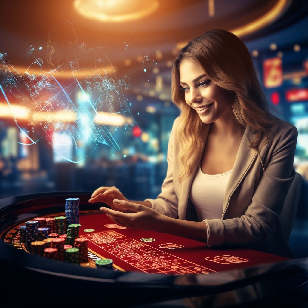 Bàn casino trực tuyến laucuadong với dealer chuyên nghiệp phát bài trực tiếp